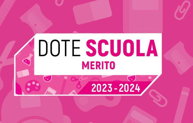 Regione Lombardia - Dote Scuola 2023/2024 - Merito a.s. 2022/2023
